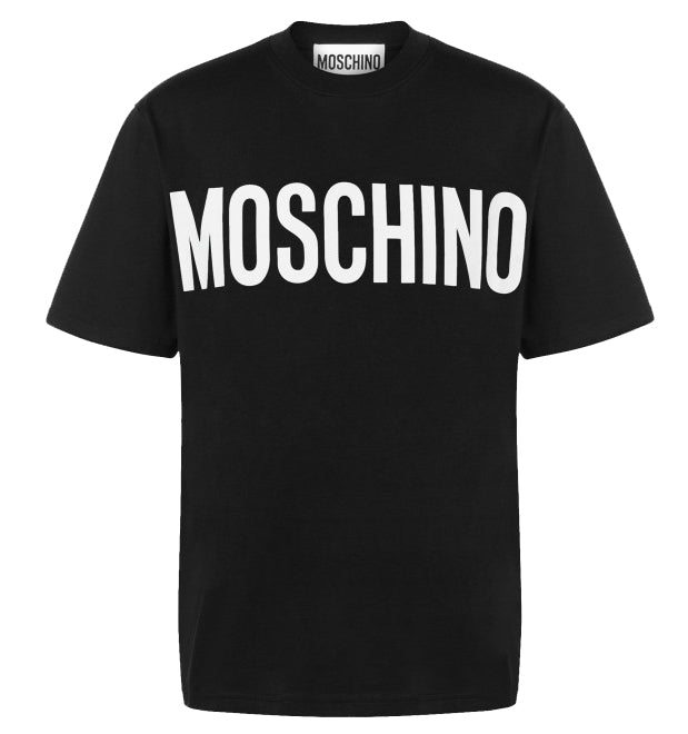 Moschino Logo Tee - Black