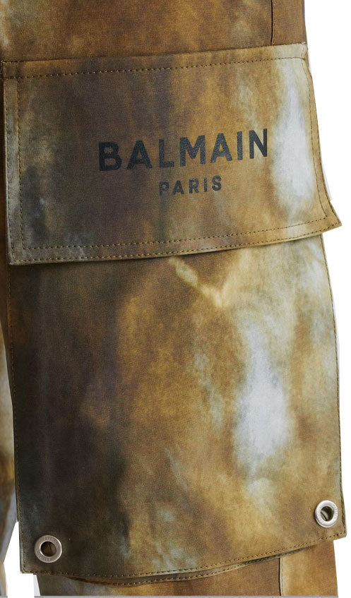 DESERT BALMAIN COLD COTTON CARGO PANTS - MULTI