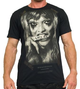 Religion Call Me Tee (Jet Black)