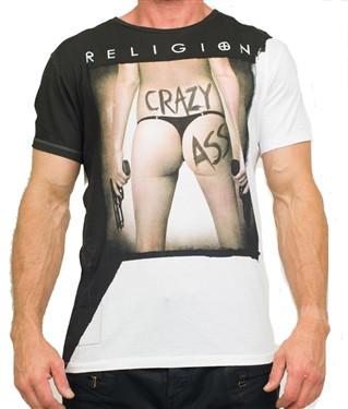Religion Crazy Tee (Black/White)