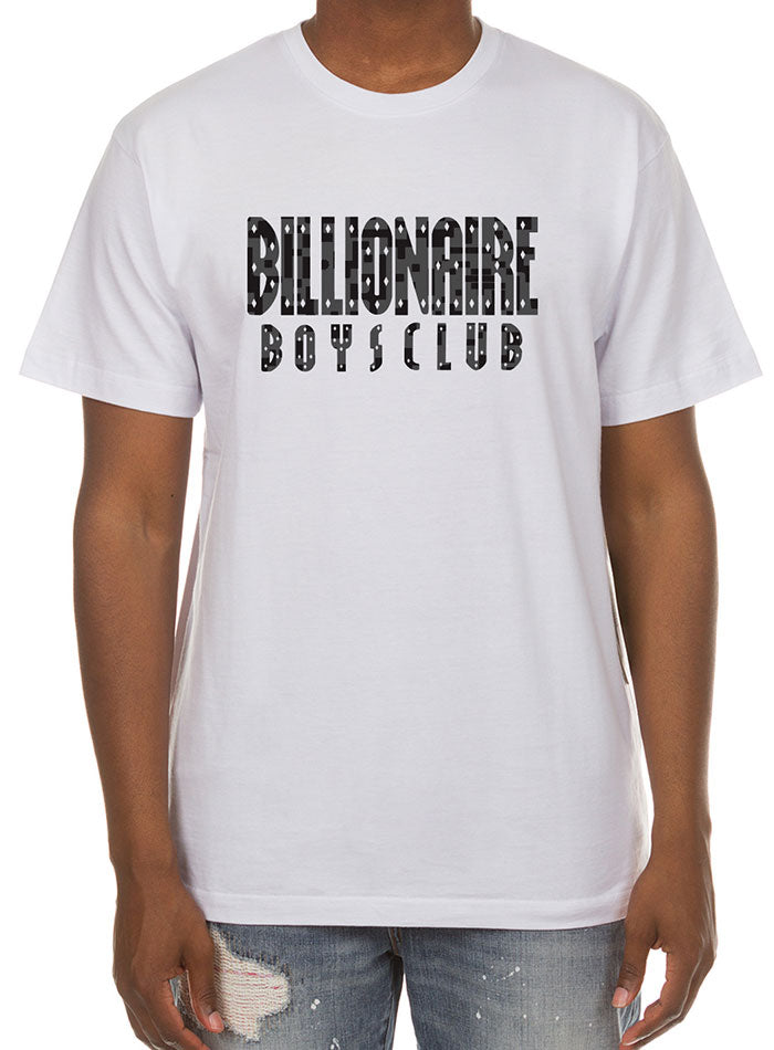 Billionaire Boys Club BB STRAIGHT QR SS TEE - WHITE