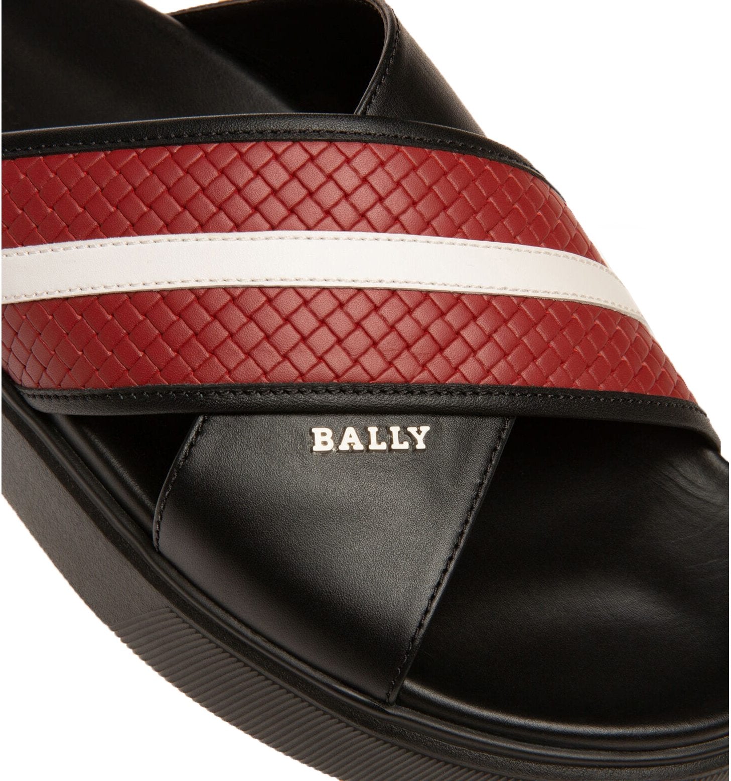 Bally Jarko Sandal - Bally Red & Black
