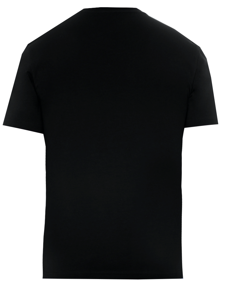 Moschino Cotton T-Shirt with Logo Print in black – view 2 of 2