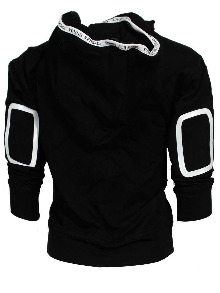 Young Versace Boys' Long Sleeve Pullover in black – view 2 of 2