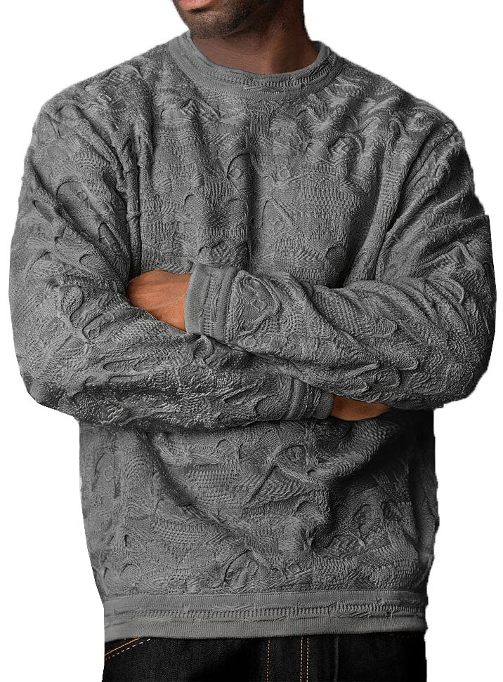 COOGI Solid Crew Sweater in grey – view 1 of 2