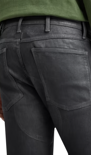 G-Star RAW 5620 3D Zip Knee Skinny in magma cobler – view 3 of 4