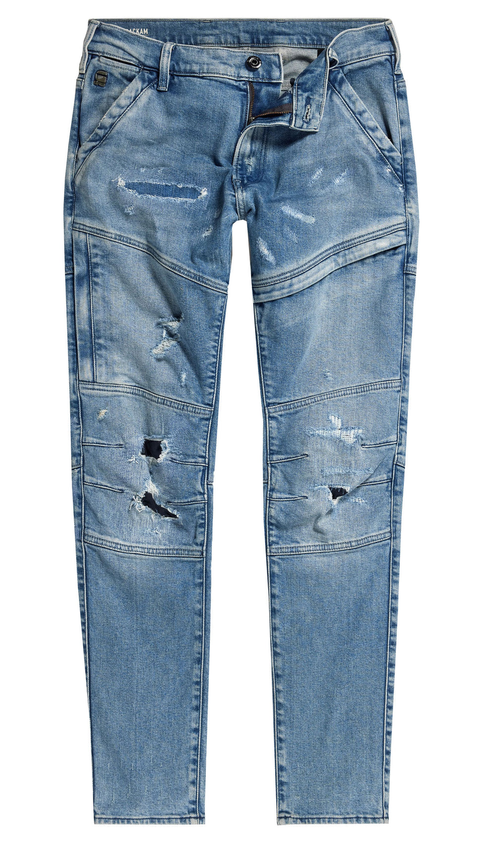 G-Star RAW Rackam 3D Skinny Jeans in sun faded tucson restored – view 1 of 2