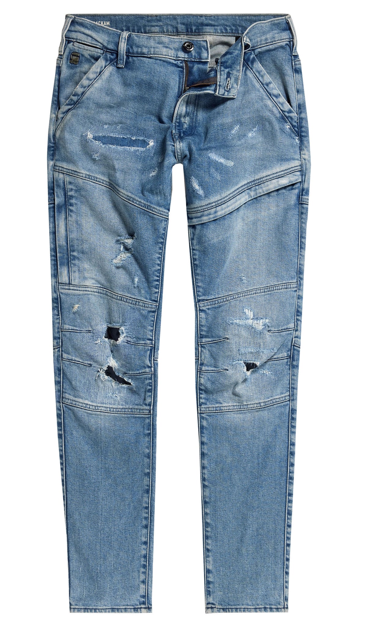 G-Star RAW Rackam 3D Skinny Jeans in sun faded tucson restored – view 1 of 2