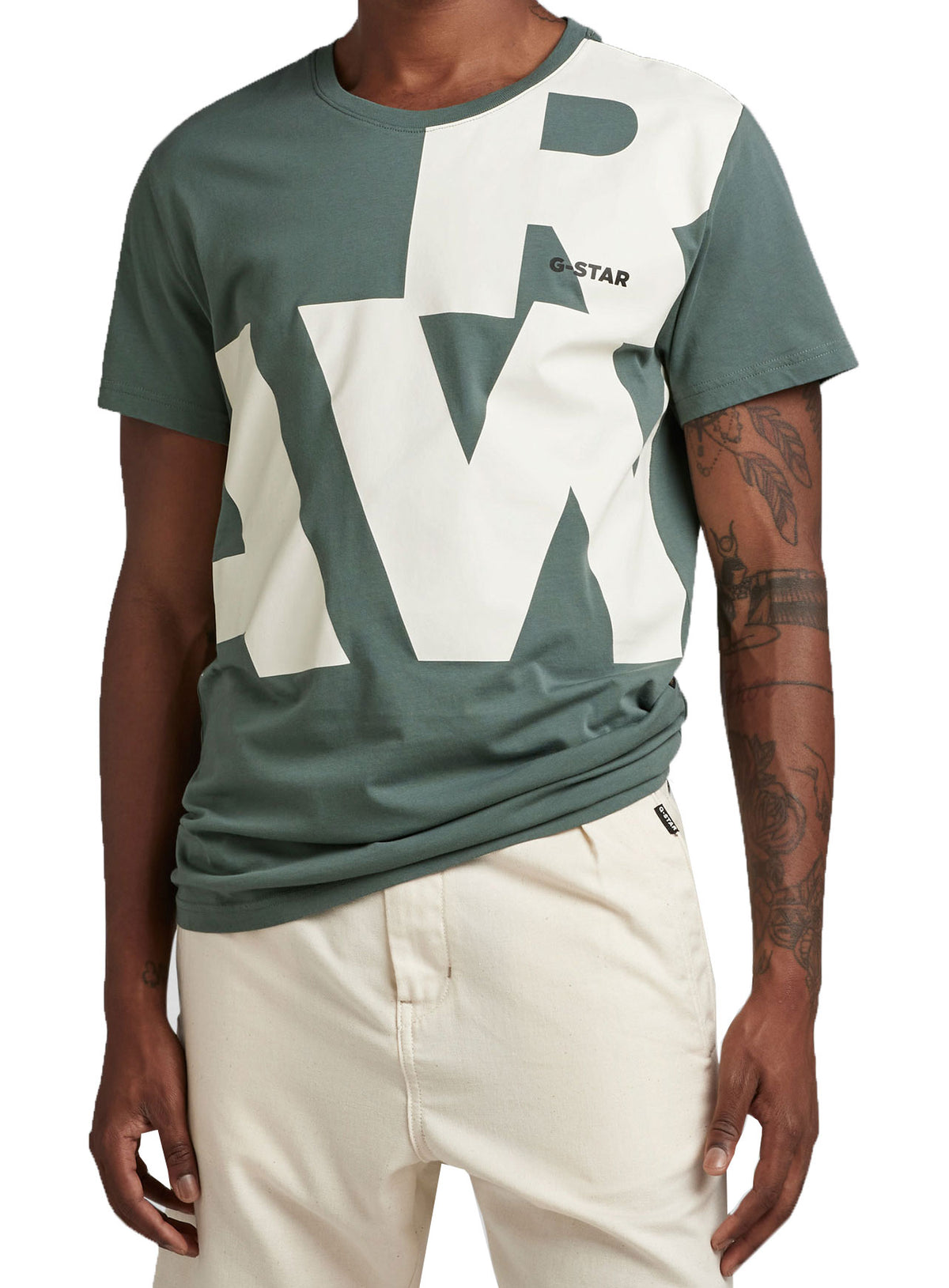 SCALED  UP RAW CHEST R T - GREY MOSS