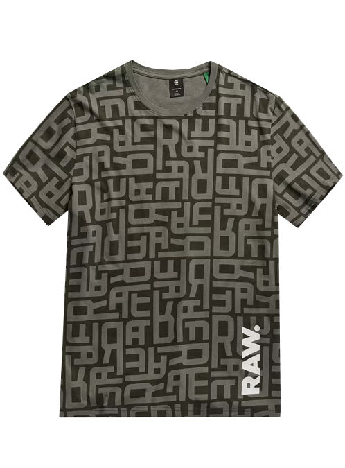 RAW AOP R T - ASFALT RAW FONT