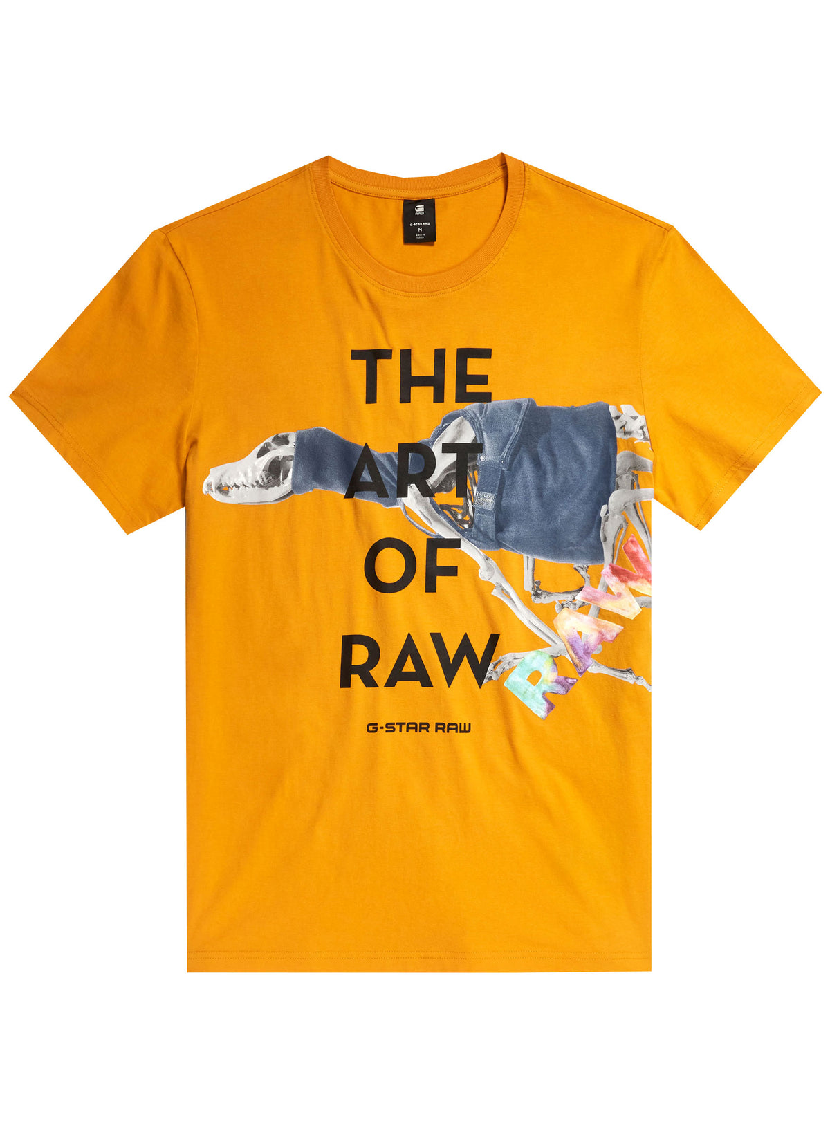 ART OF RAW RT S/S - DULL YELLOW