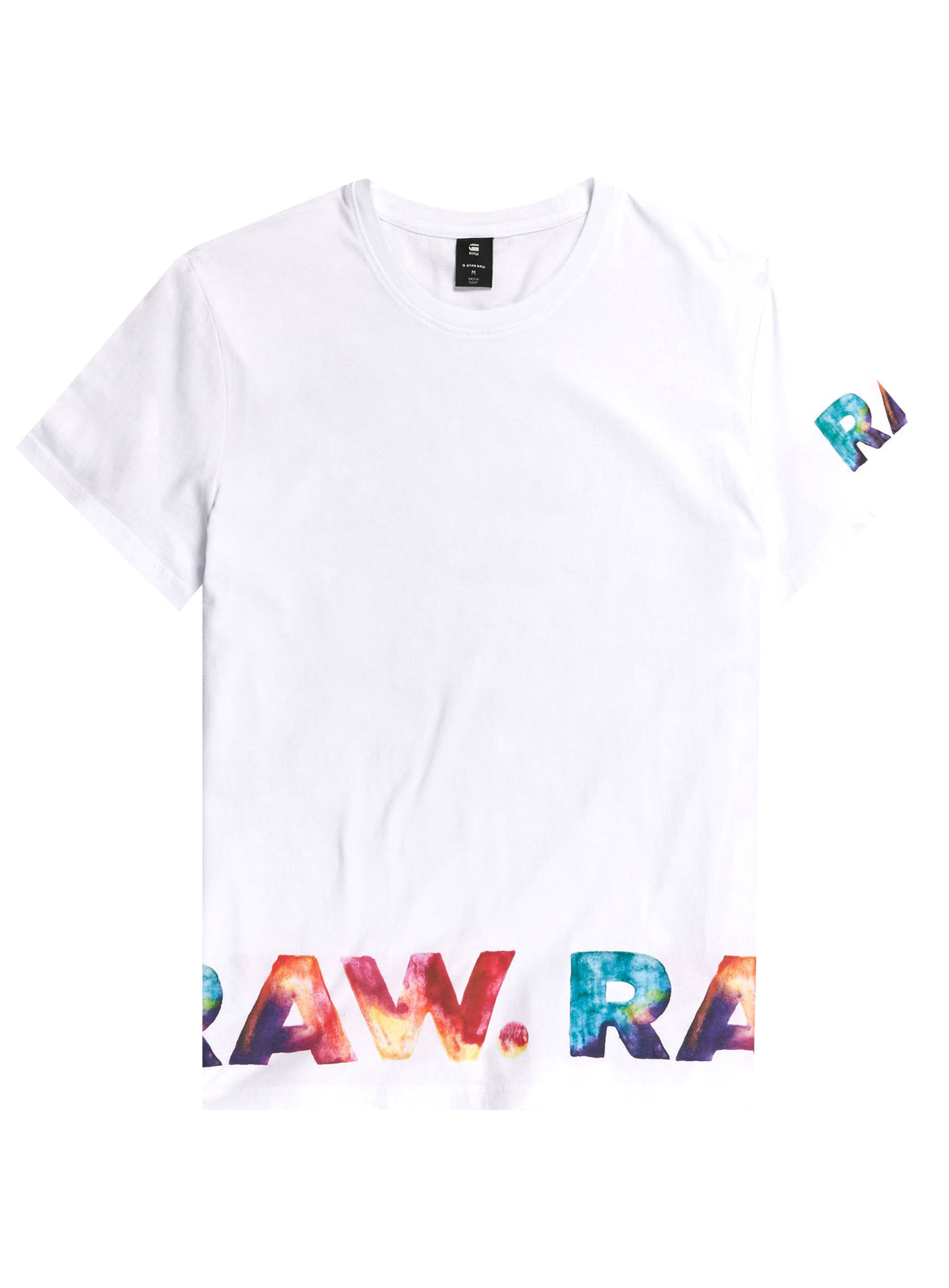 RAW REPEAT R T S/S - WHITE