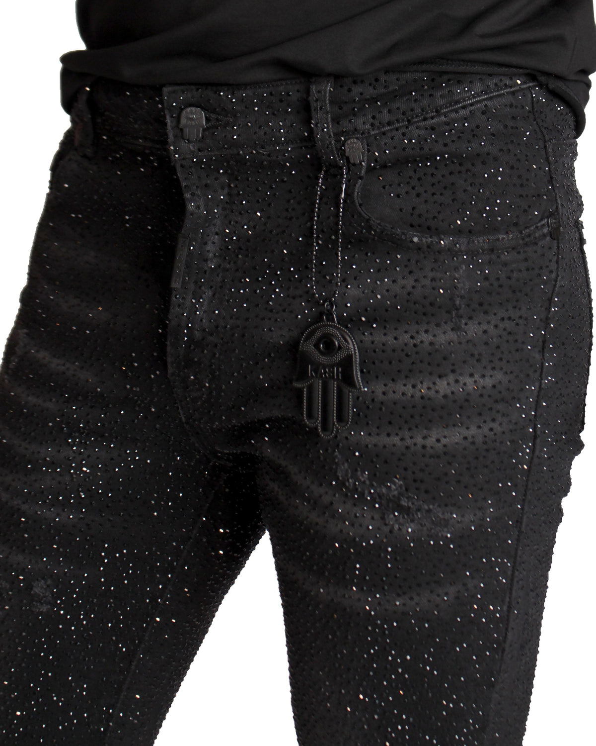 Kash Diamond Jeans - Black