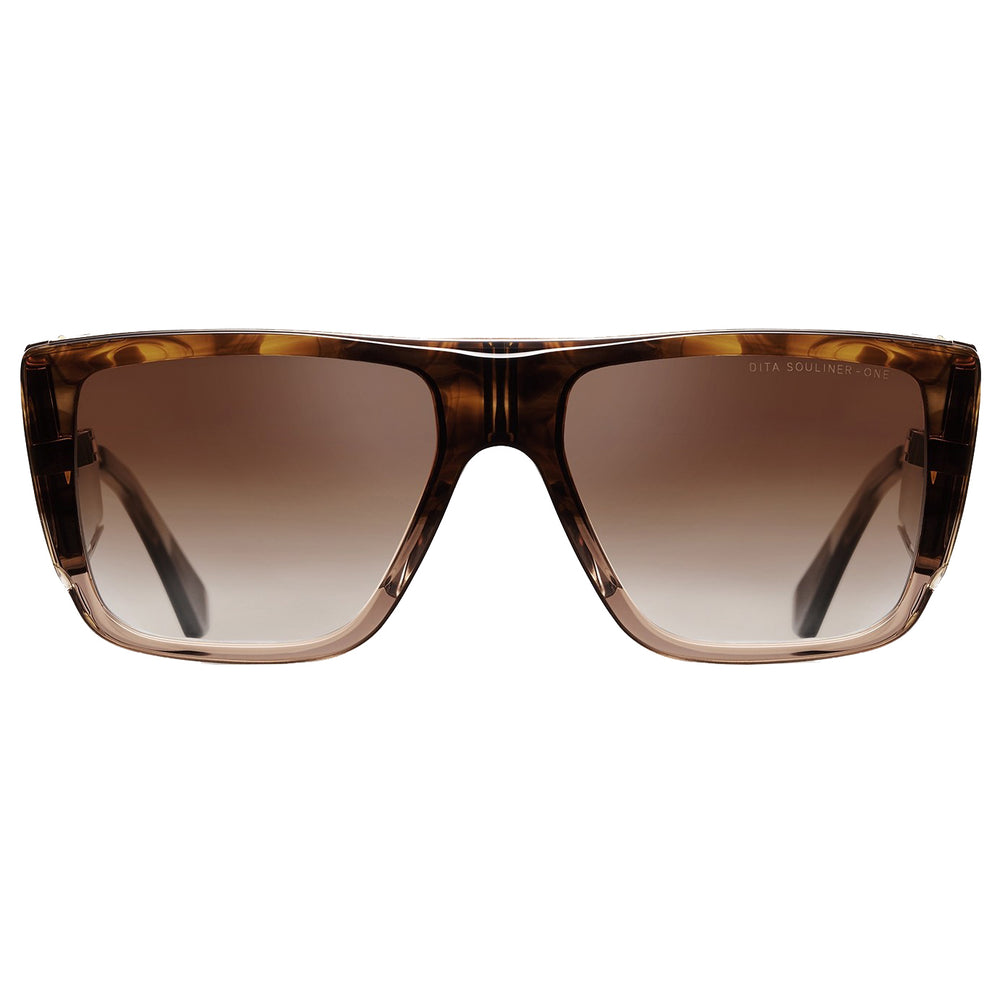 DITA Souliner One-Dark Brown Swirl to Crystal Brown – view 1 of 2