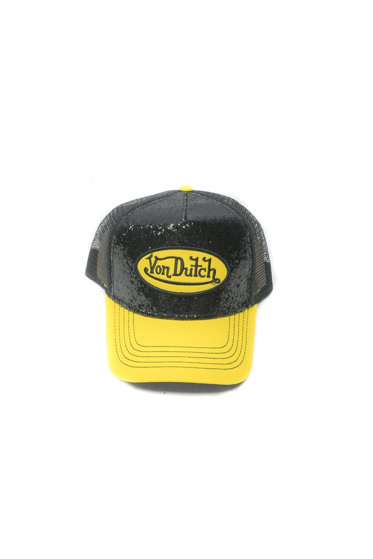 Black and Yellow Trucker Hat