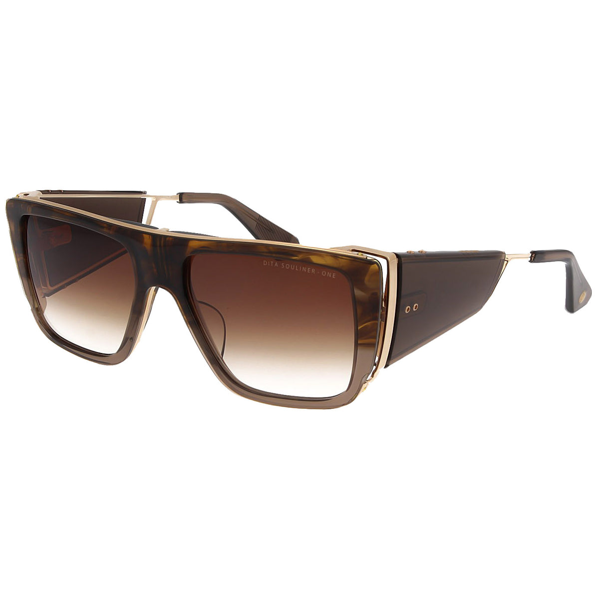 Souliner One-Dark Brown Swirl to Crystal Brown