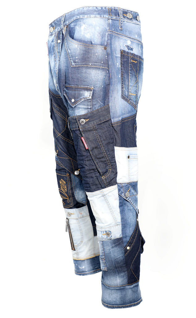パンツ DSQUARED2 combat jeans size44 DSQUARED2 Franken Combat Trs Denim - PureAtlanta.com