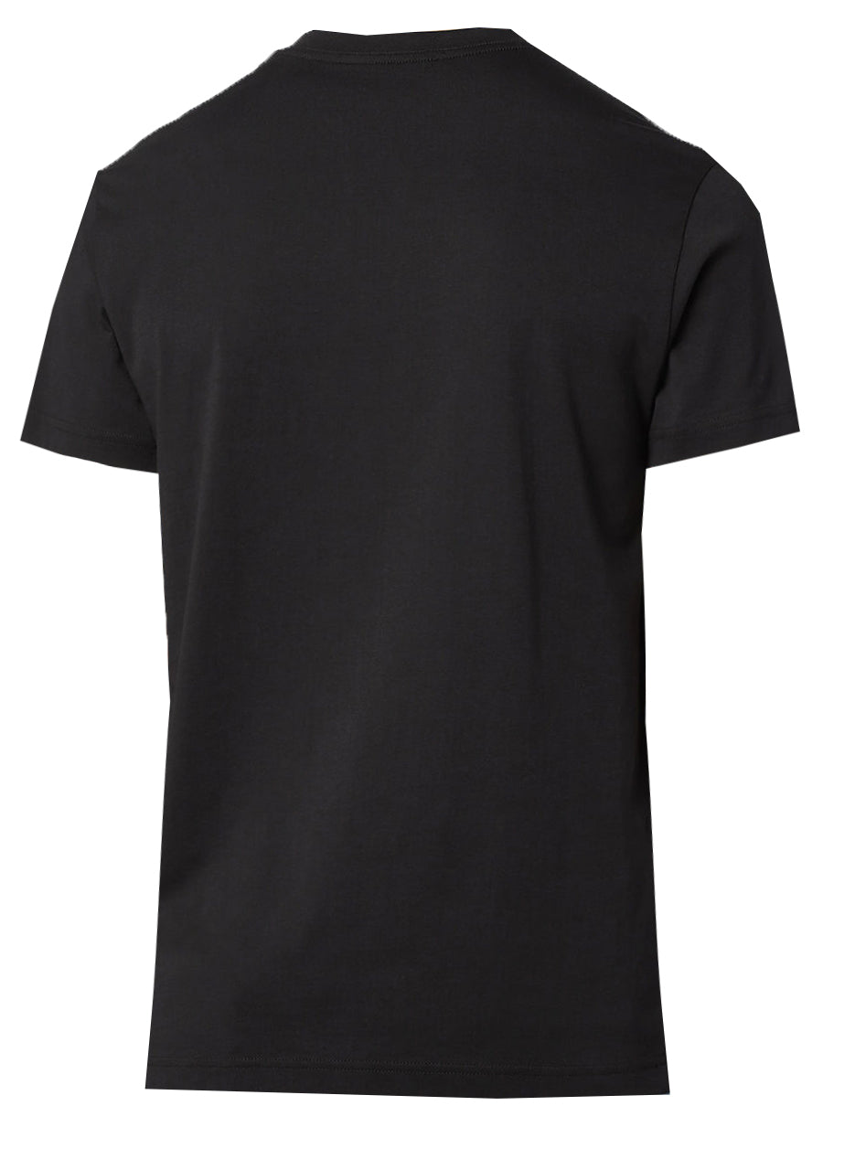 Versace Jeans Couture Men's Logo Tee in Black and Gold – view 2 of 3