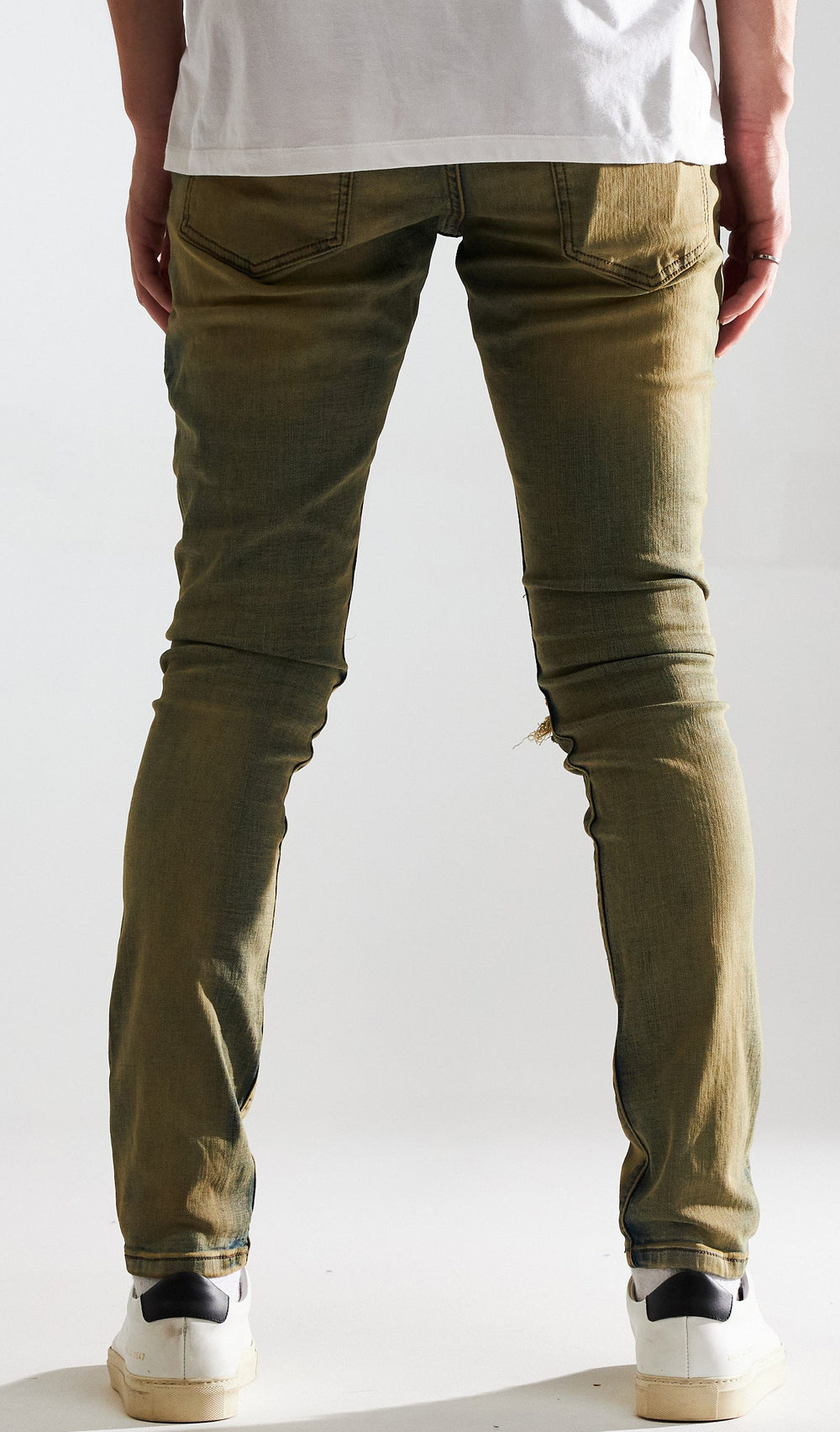 Embellish Trevino Rip and Repair Jeans in Light Blue – view 2 of 3