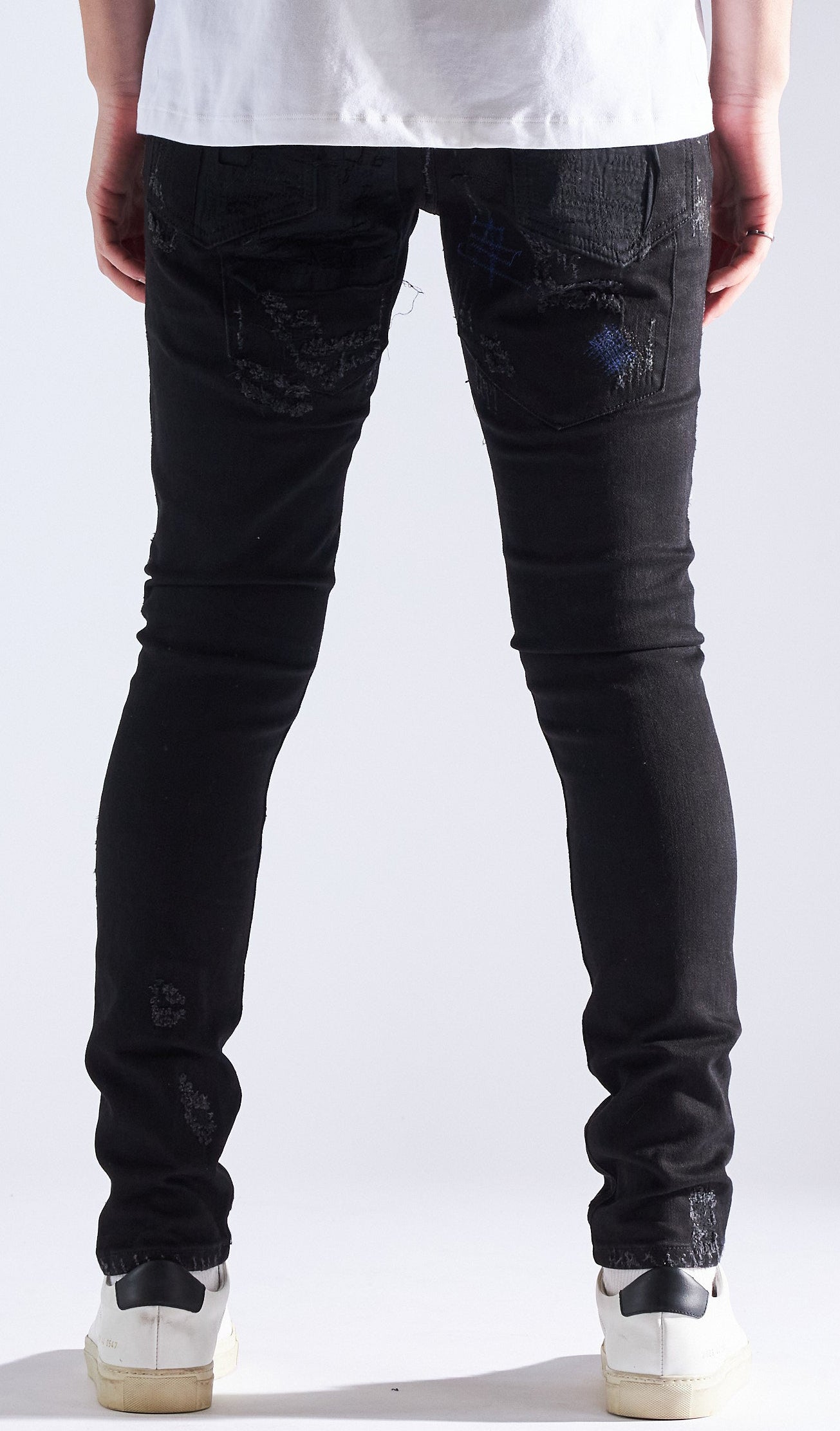 Embellish Barker Denim in black – view 2 of 2