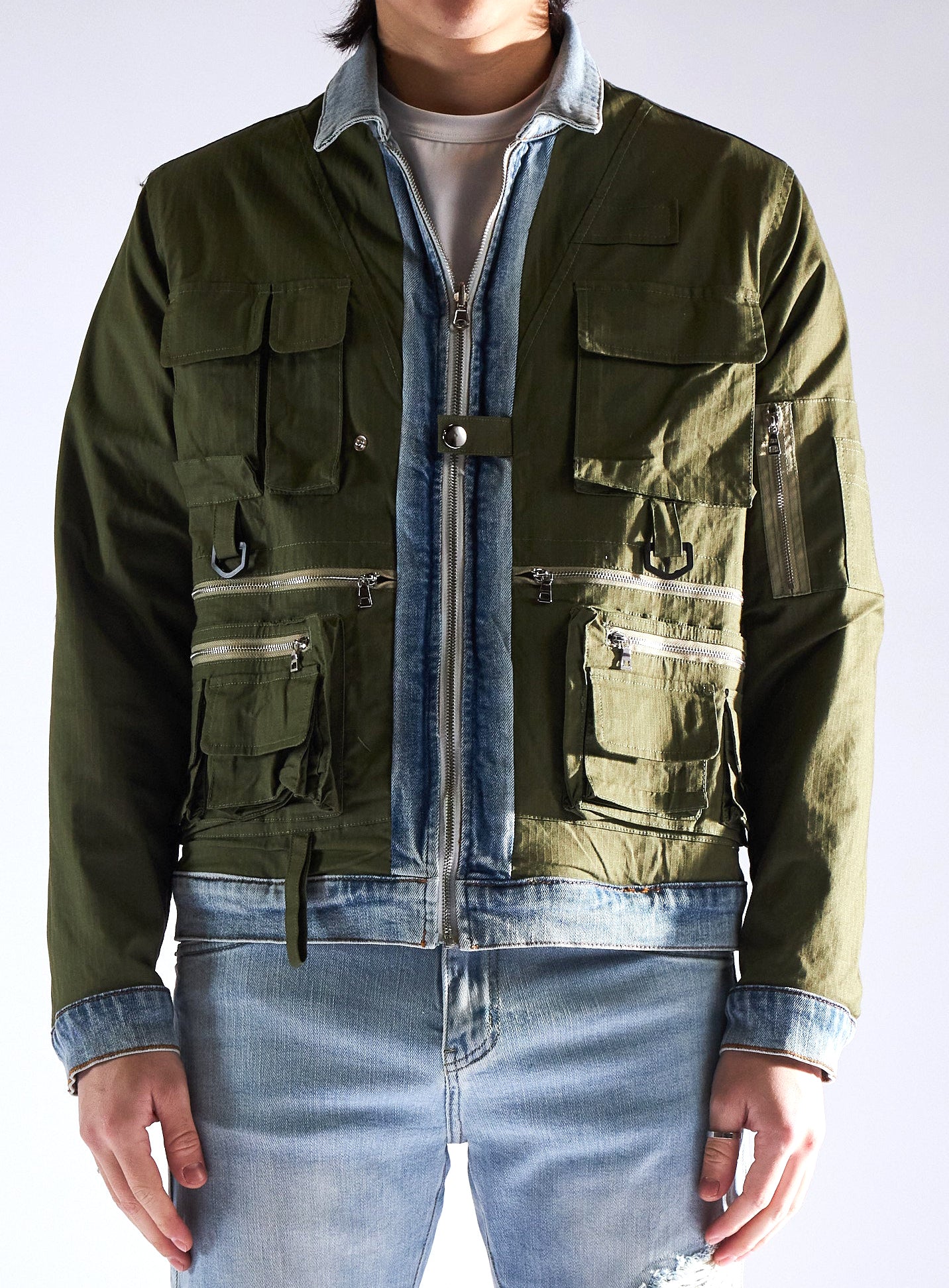 Embellish Bounty Reversible Jacket in multi – view 1 of 4