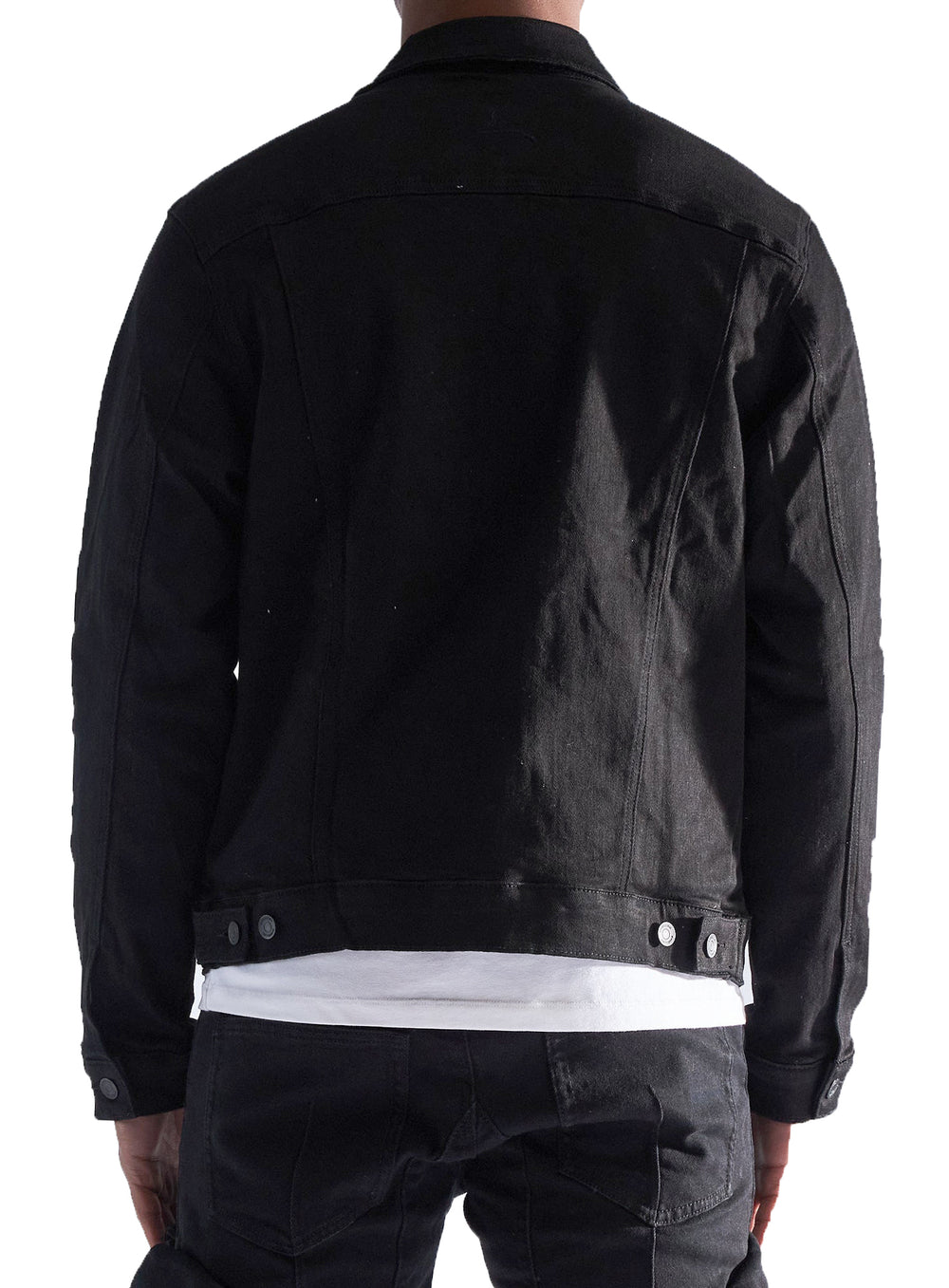Embellish Bounty Reversible Jacket in black and olive – view 4 of 4