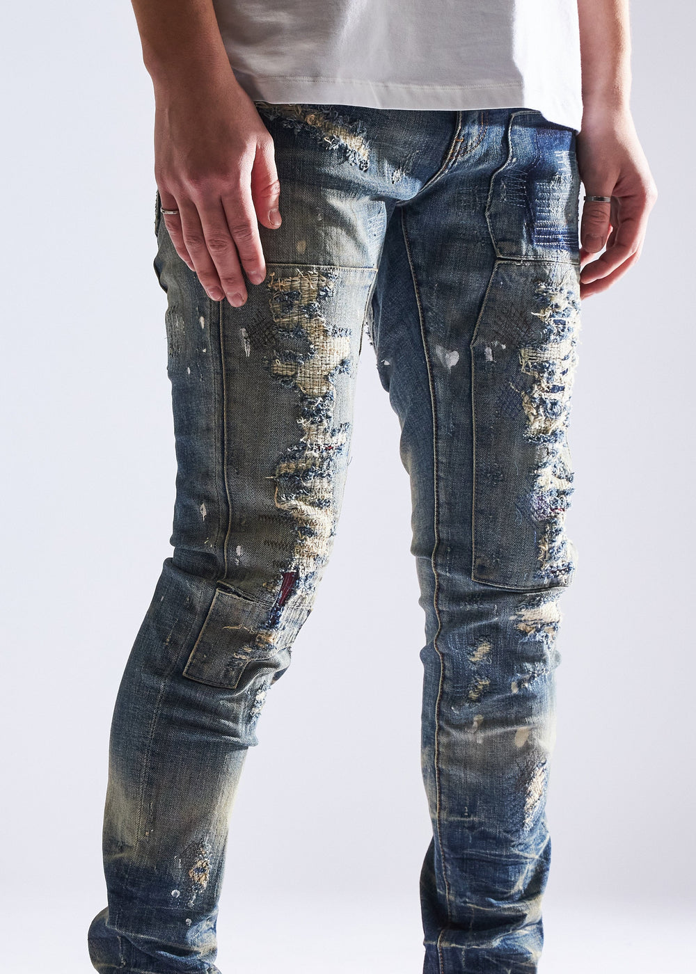 BARKER DENIM - BLUE