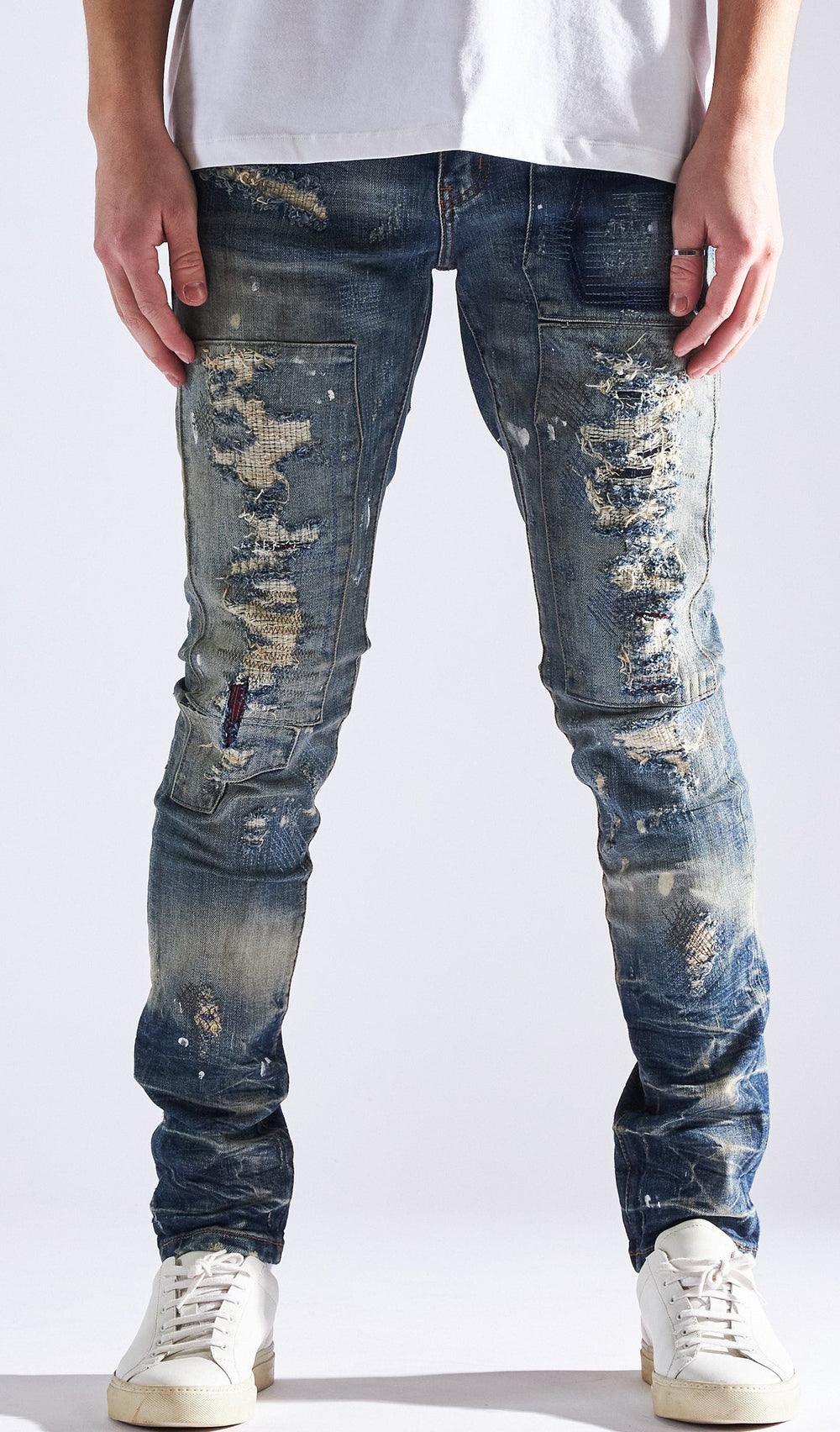 BARKER DENIM - BLUE