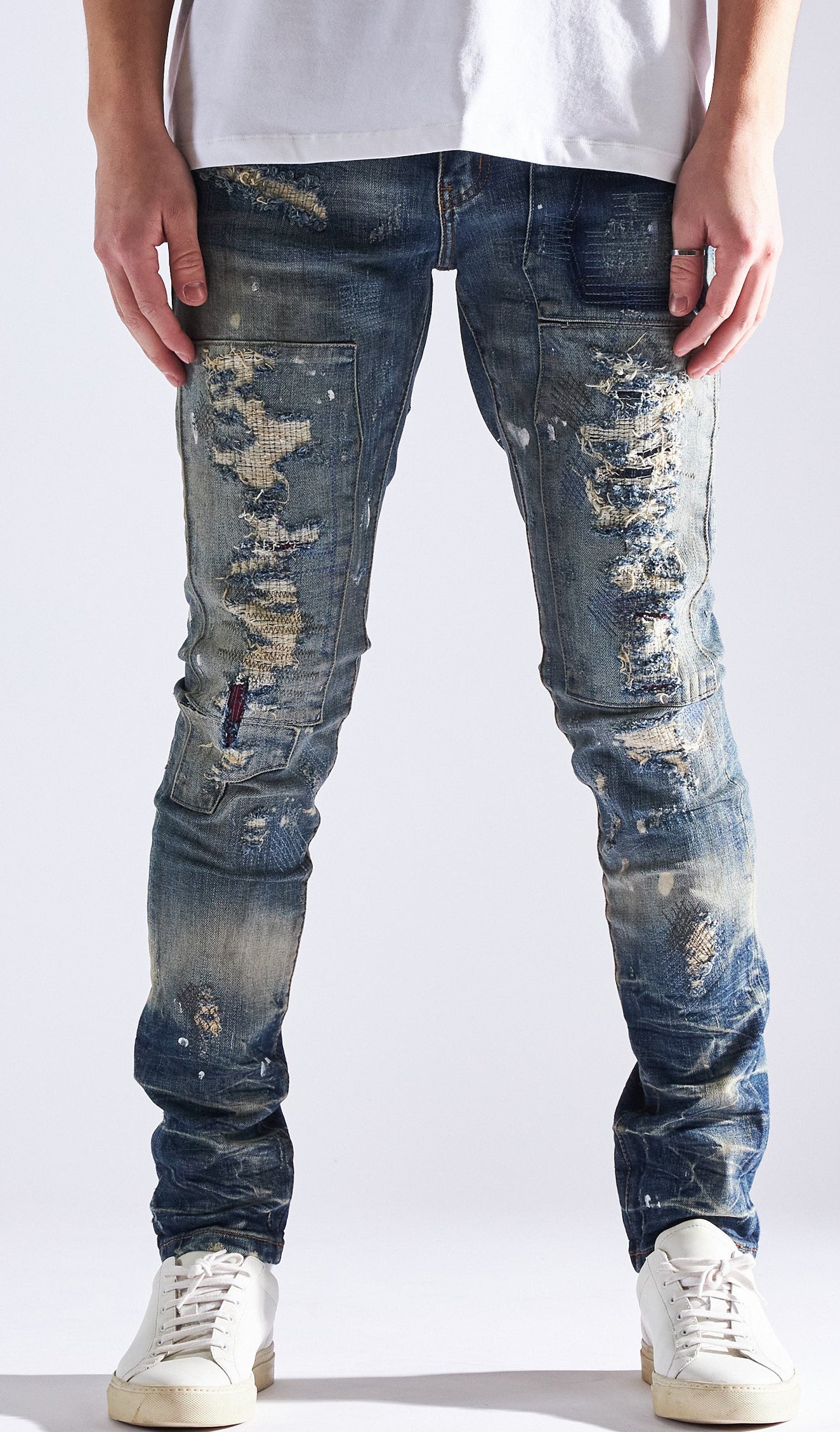BARKER DENIM - BLUE