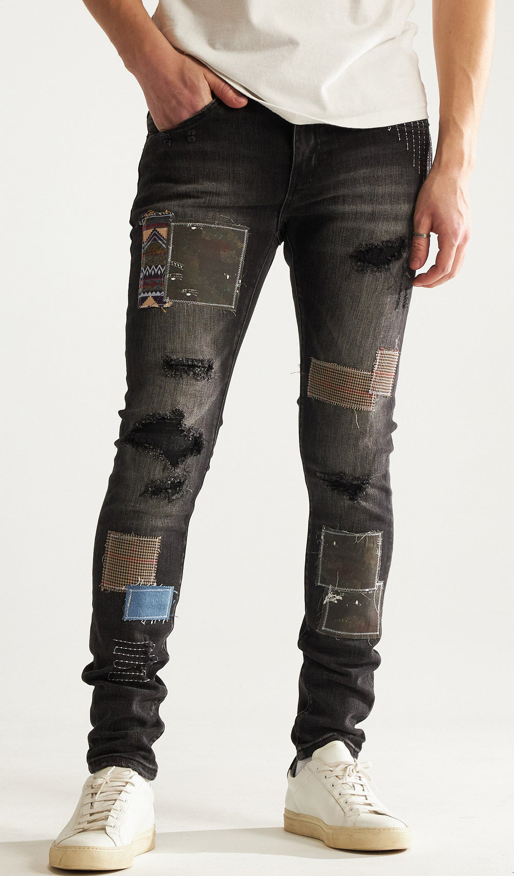 Embellish Ares Denim - Black Wash – view 1 of 3