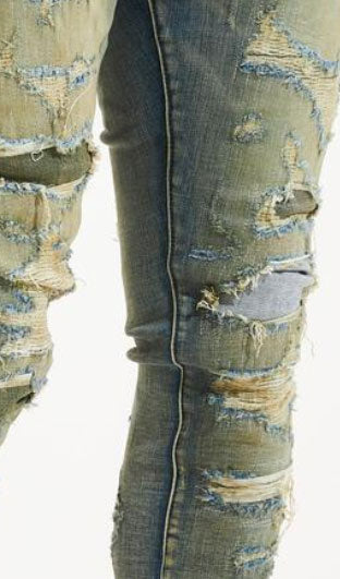 Embellish Wren Denim in sand wash – view 4 of 4