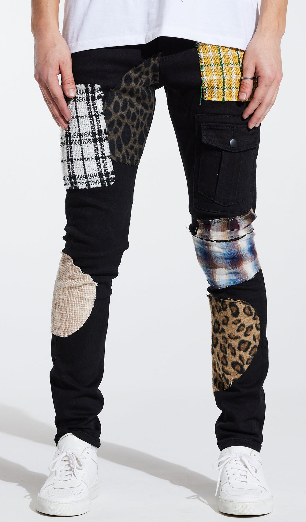 Trey Cargo Denim - Black