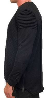 Unknown Crew Sweatshirt in black – view 2 of 3