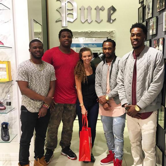 VIP Greg Robinson & Trovon Reed, NFL