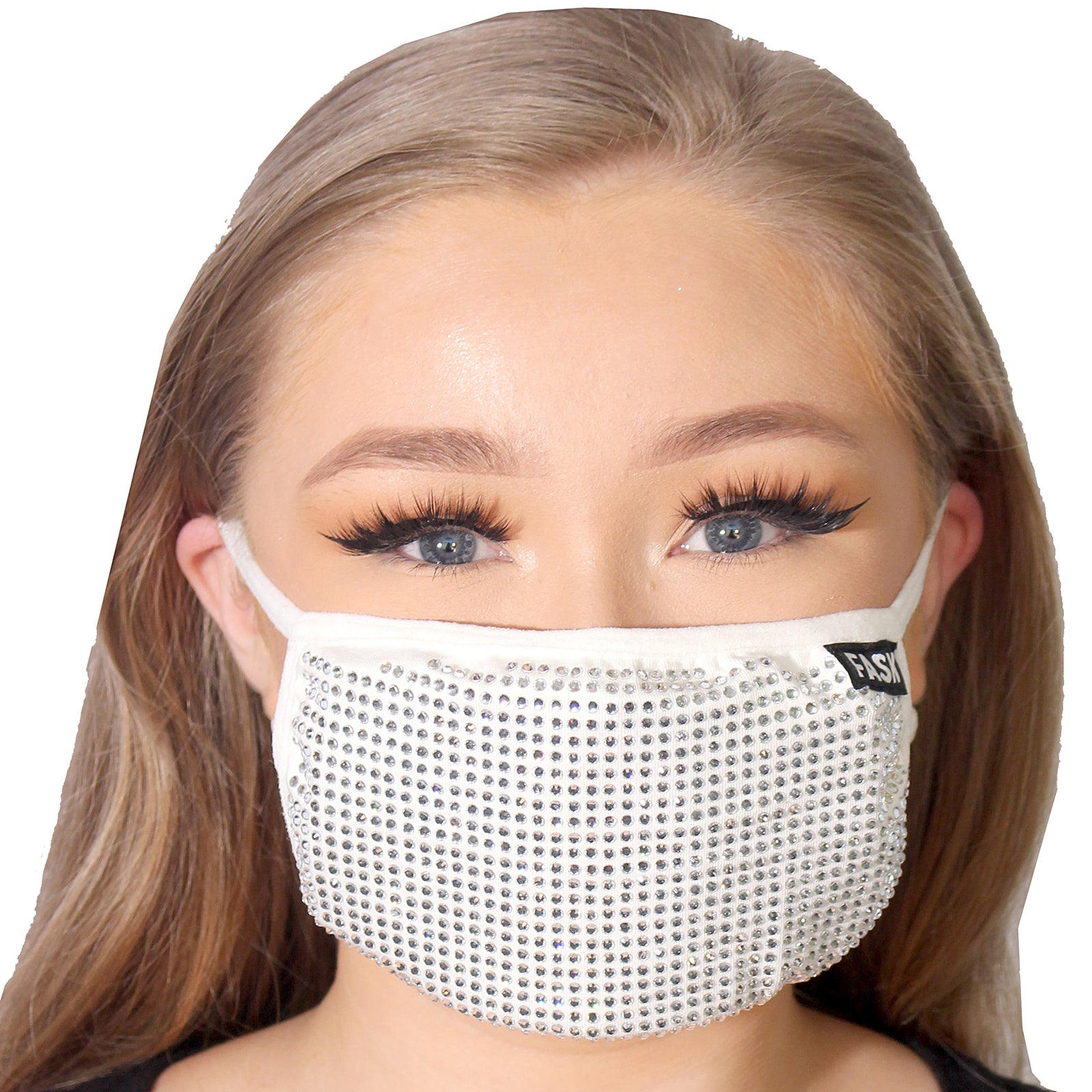 FASK Full Stoned Cotton 2.0 Stoned Mask with Interchangeable Filter and Adjustable Size Strap