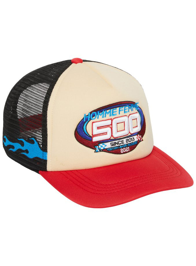 Homme + Femme 500 Crew Trucker Black Red Cream – view 1 of 4