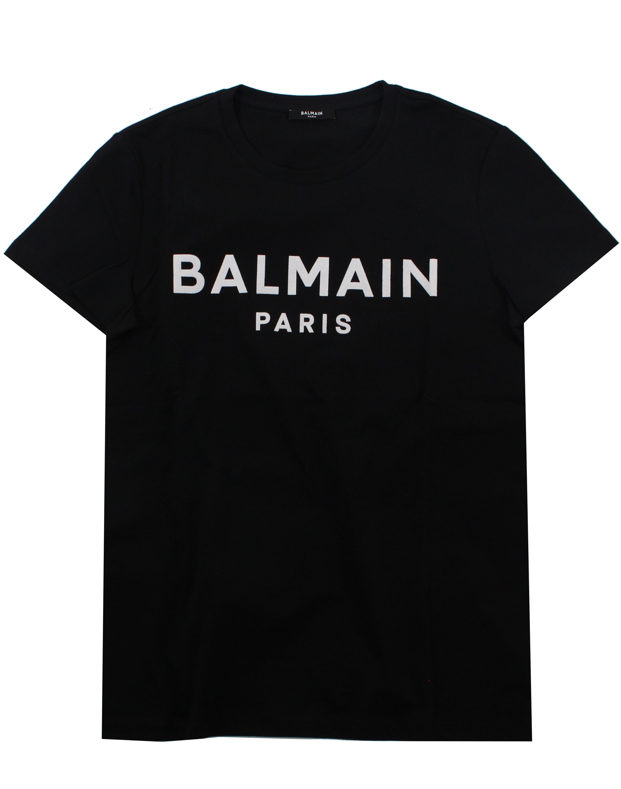 Balmain Flock T-Shirt - Black