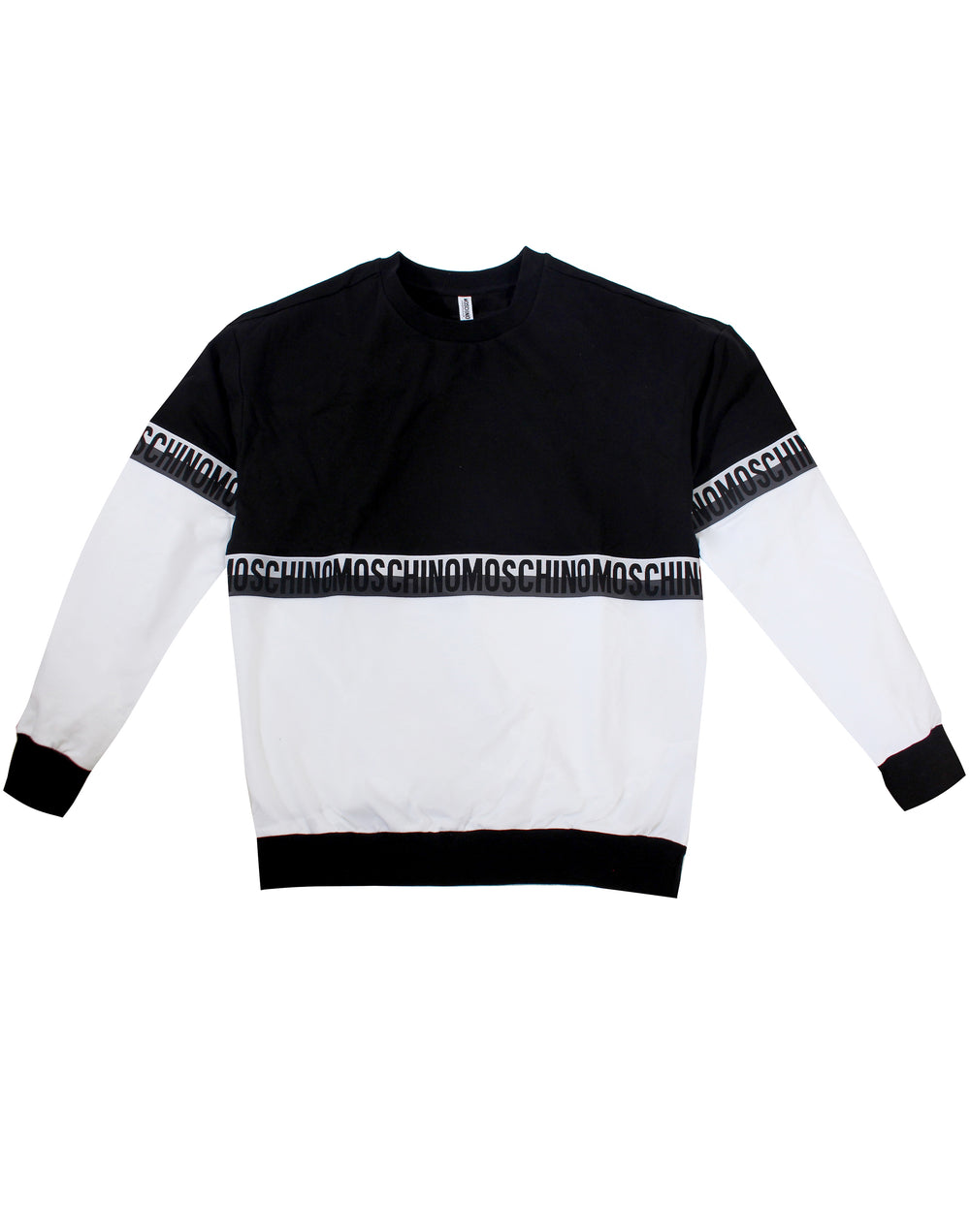 Stripe Logo Sweatshirt - Black