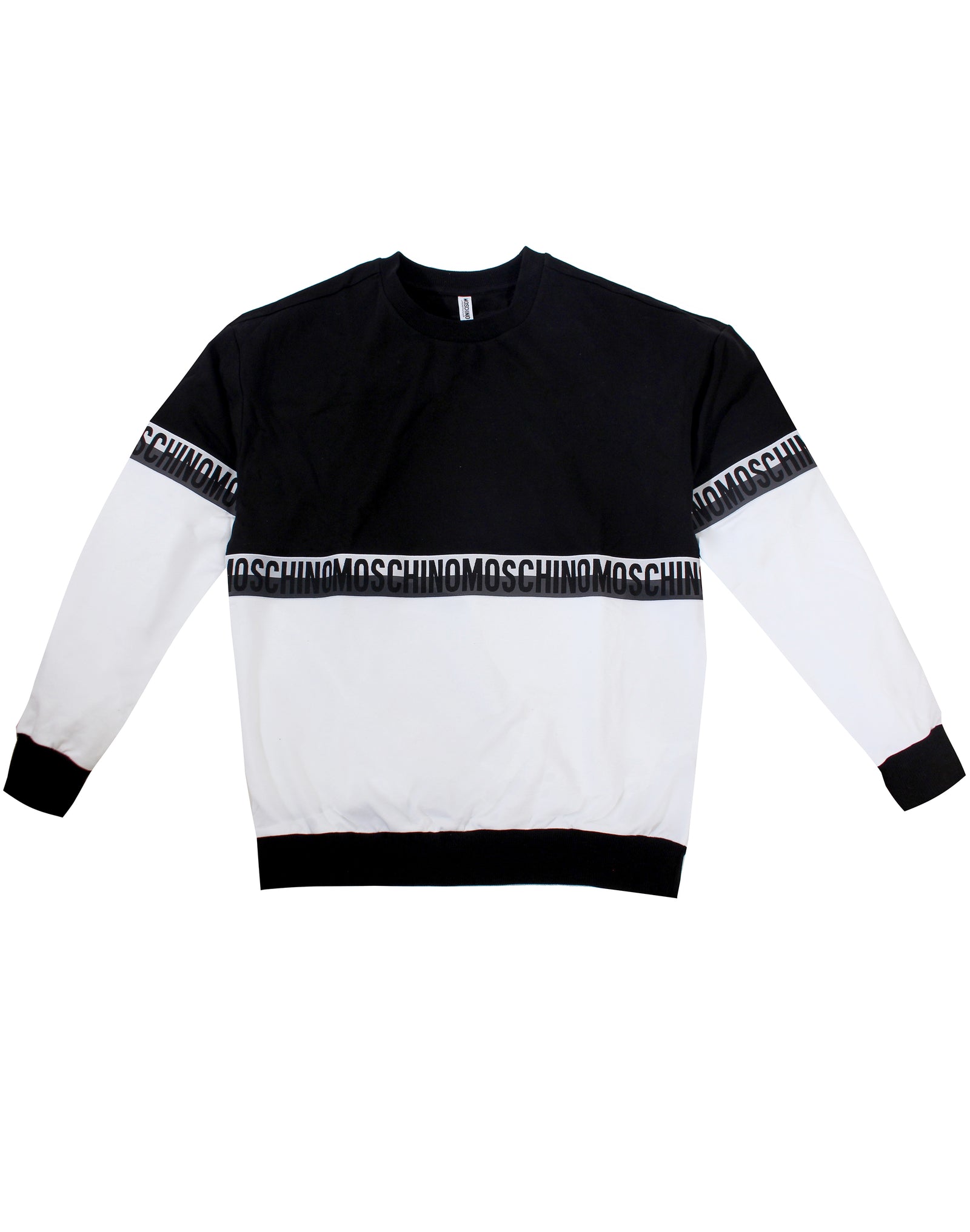 Stripe Logo Sweatshirt - Black