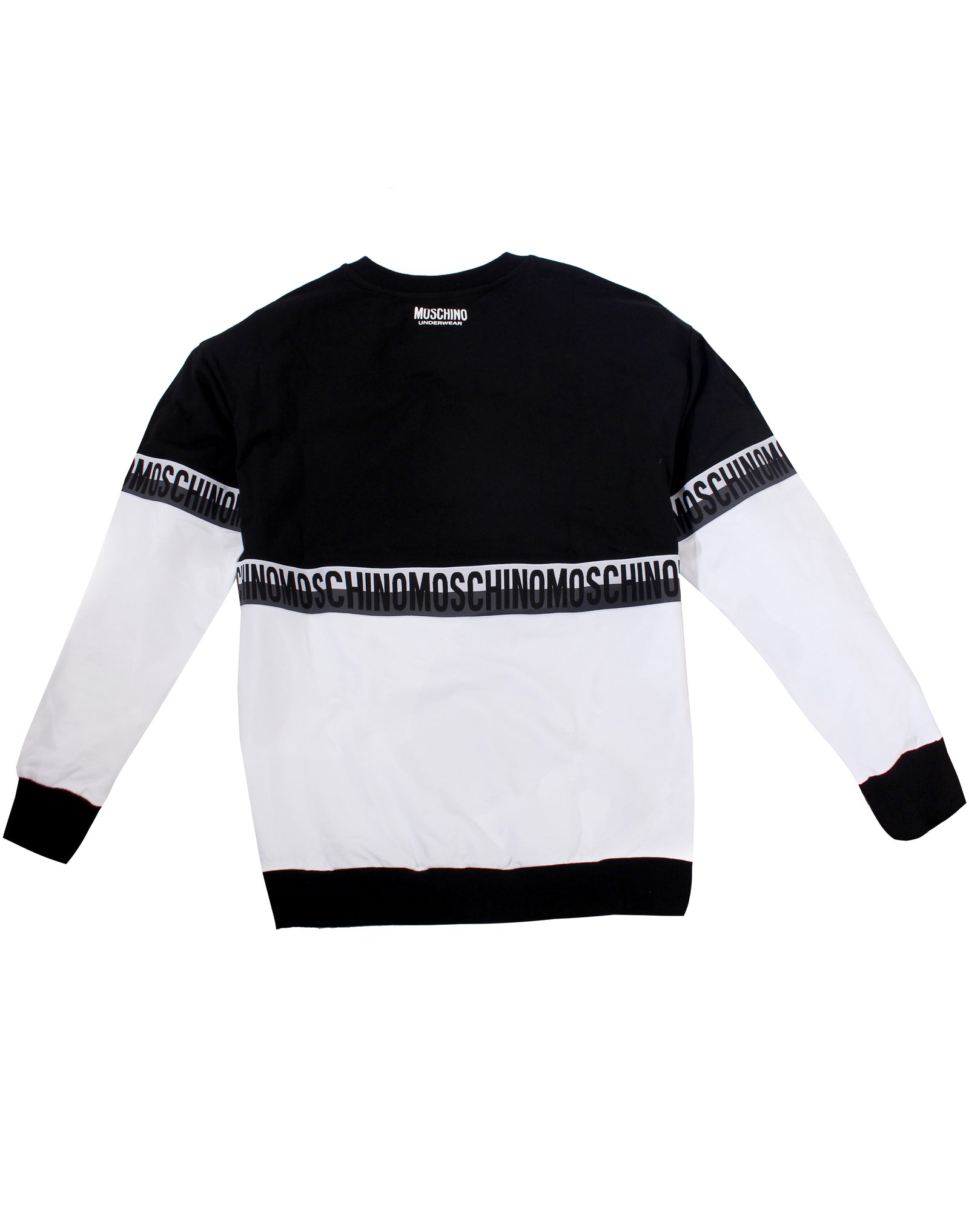 Stripe Logo Sweatshirt - Black