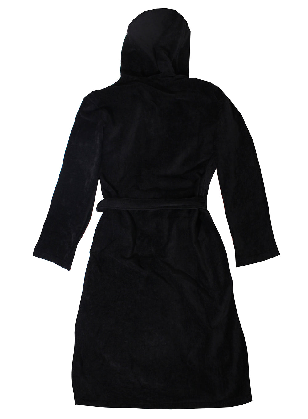 Embroidered UnderBear Robe - Black