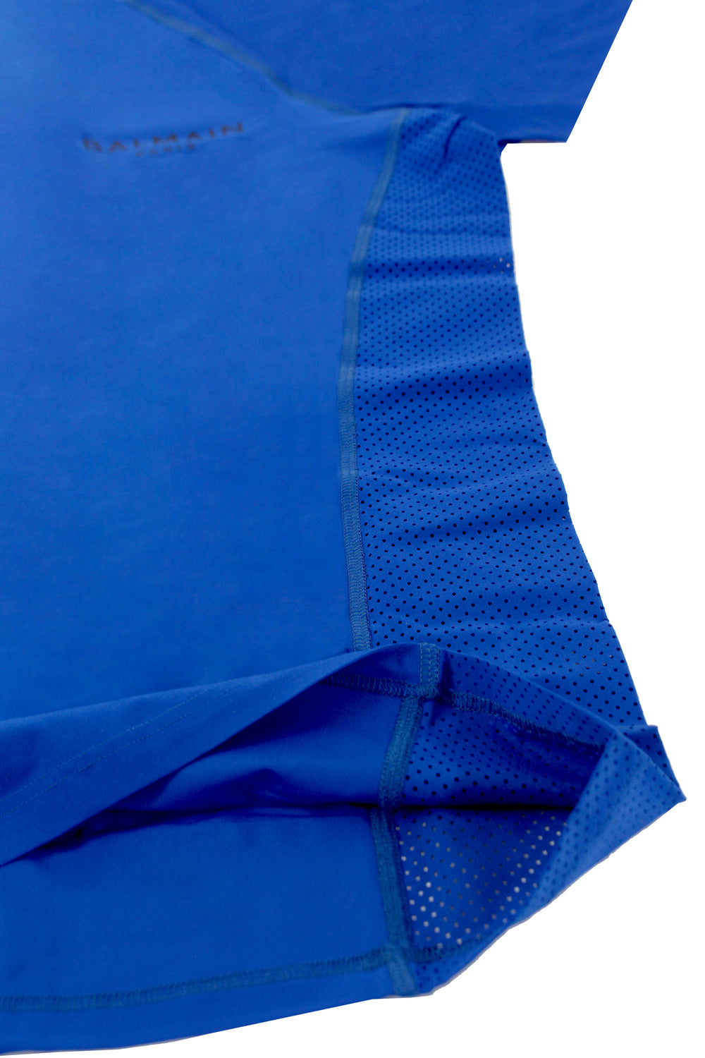 Balmain Royal Round Neck Sport Tee in royal blue – view 2 of 4