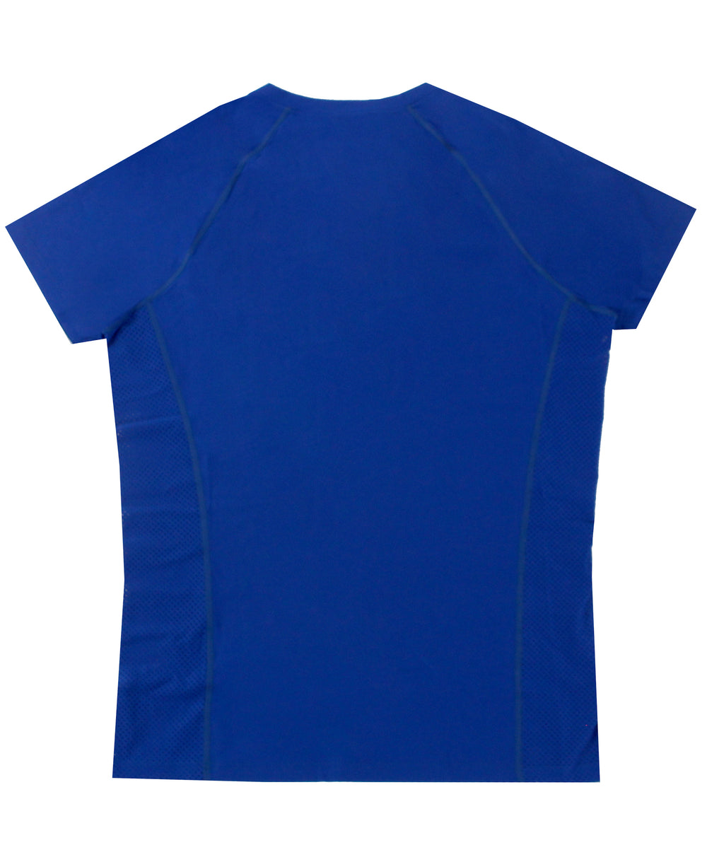 Balmain Royal Round Neck Sport Tee in royal blue – view 3 of 4