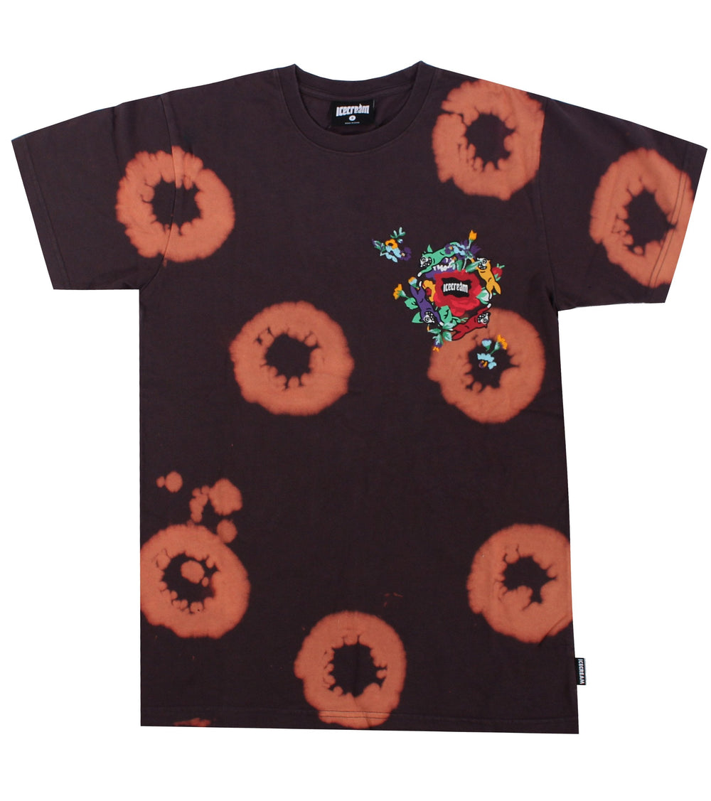 ICECREAM Dipper Short Sleeve Knit in Black/Shale – view 1 of 2