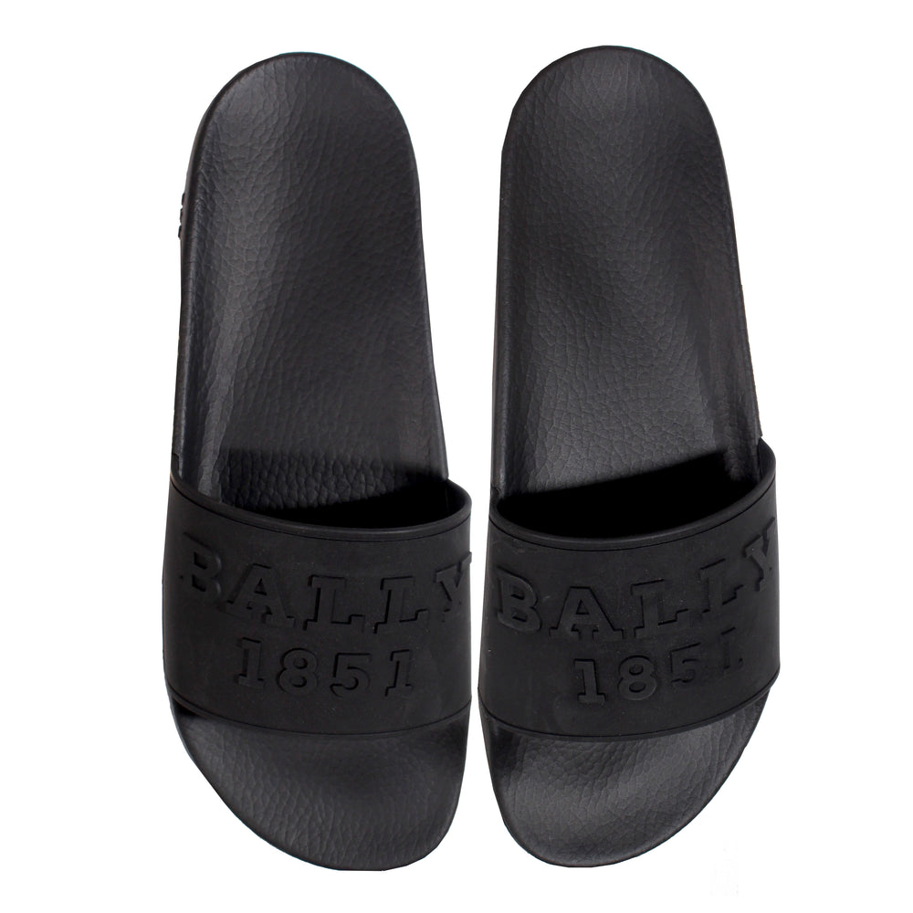 Bally Men's Slaim Slides in black – view 2 of 3