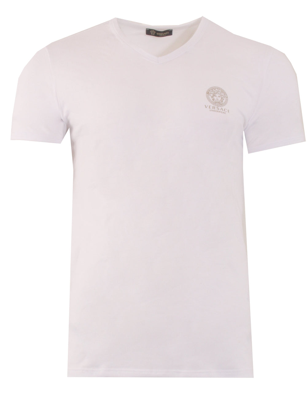 Versace Underwear Men's MC Scollo V Tee Shirt - White – view 1 of 2