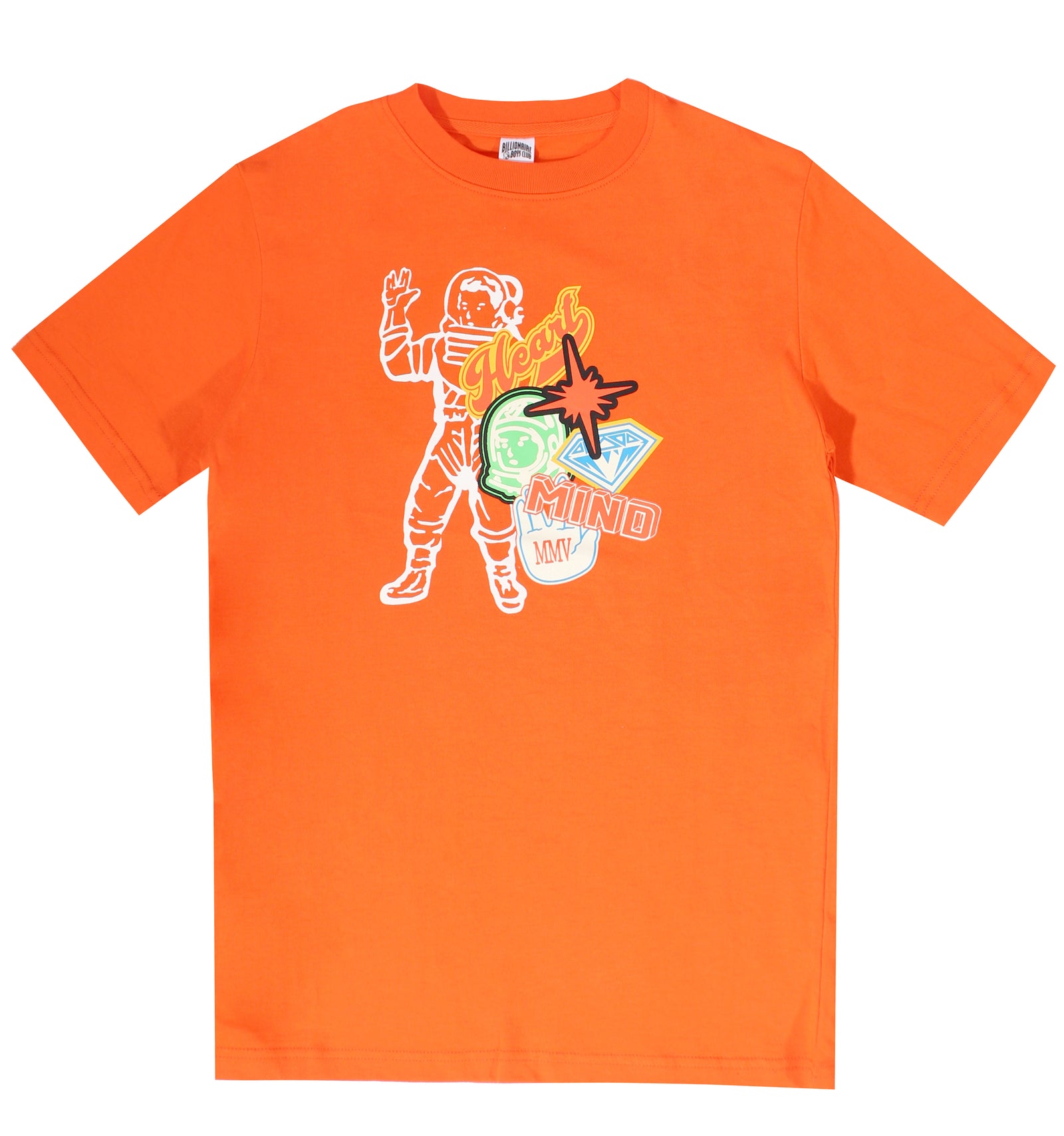 MVP Astronaut SS Tee - Red Orange