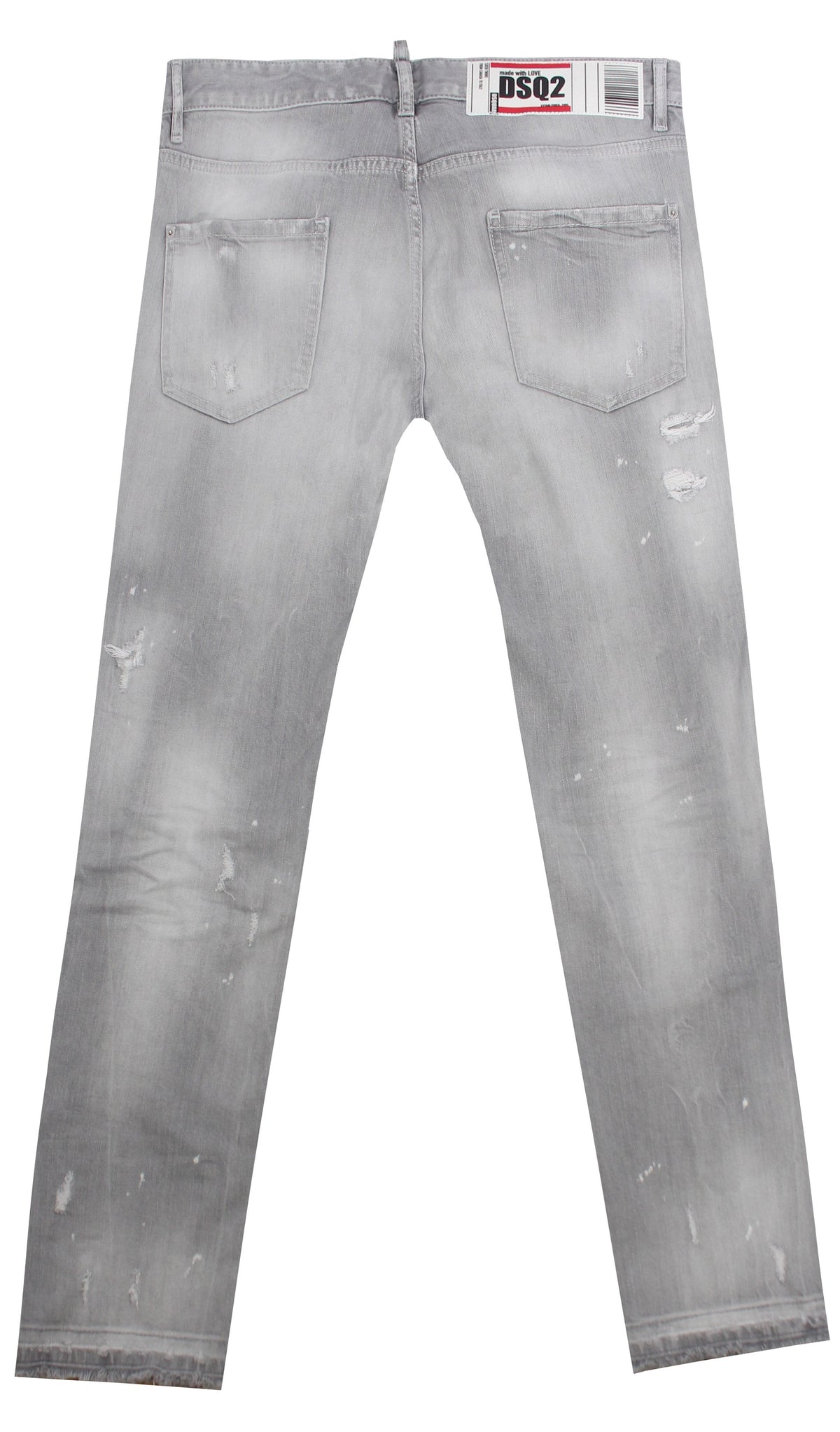 Cool Guy Cropped Jeans - Grey