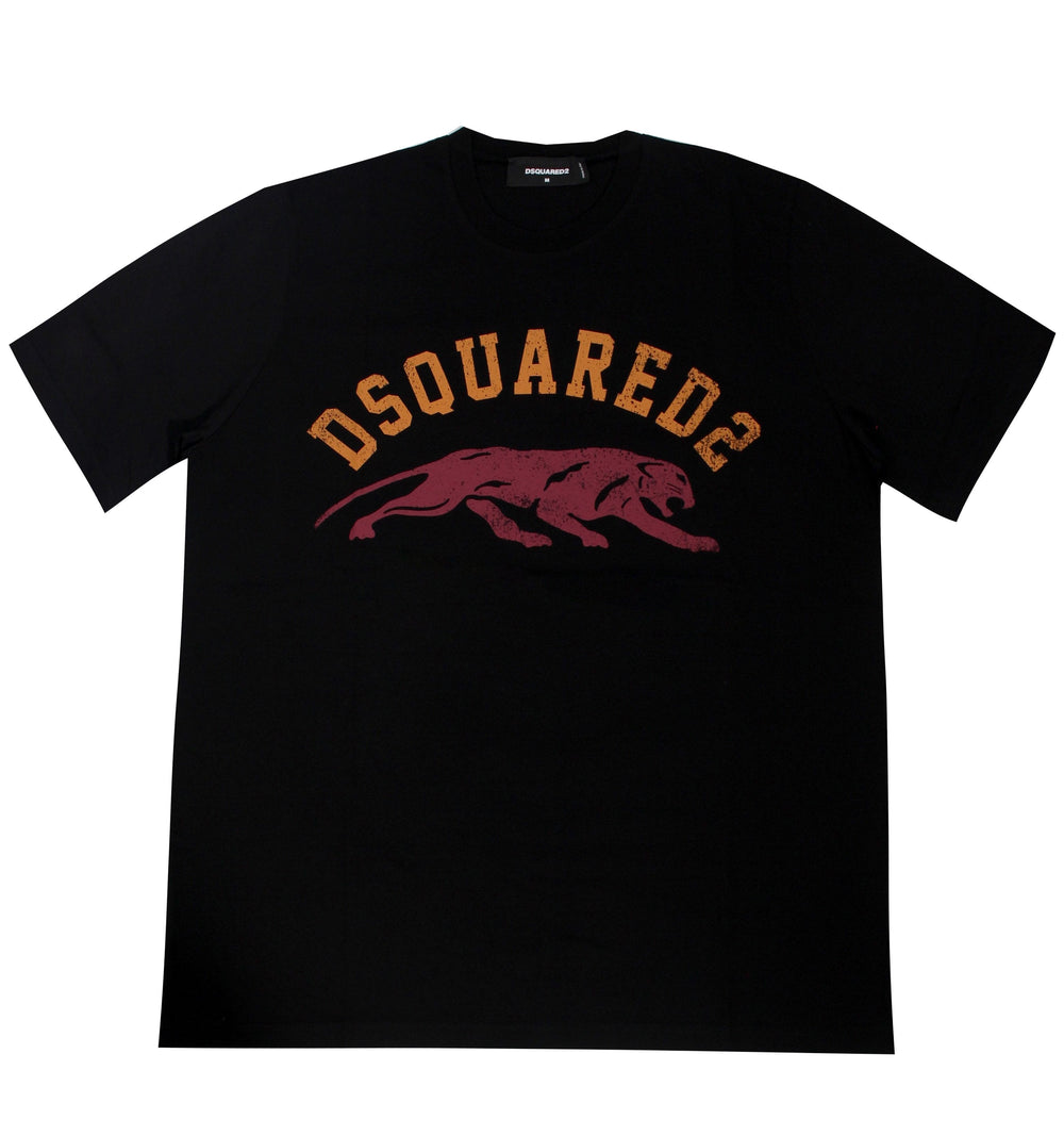 DSQUARED2 Panther Logo Tee - Black – view 1 of 2