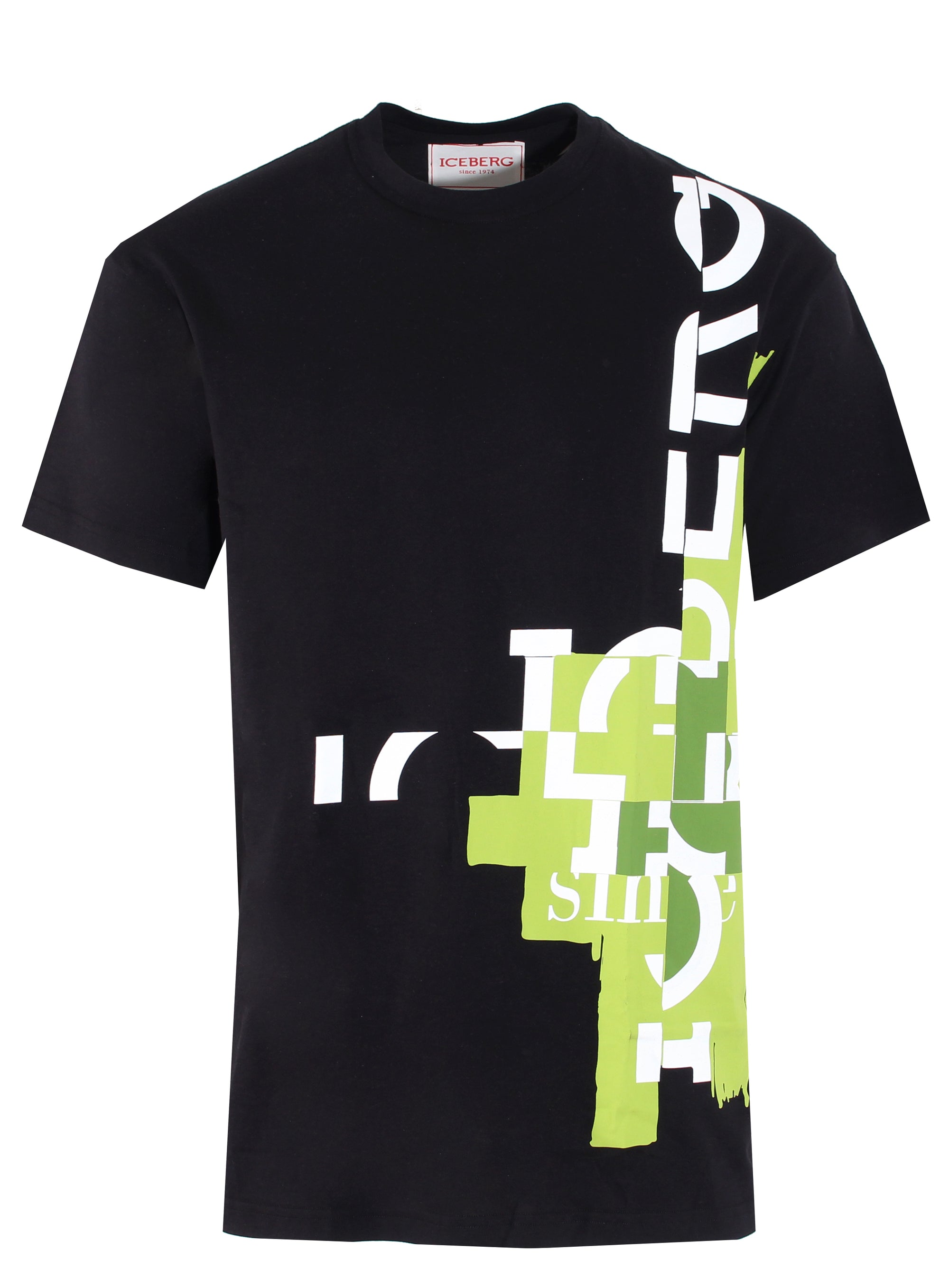 Men’s round neck Iceberg 5D Side Logo Tee Shirt